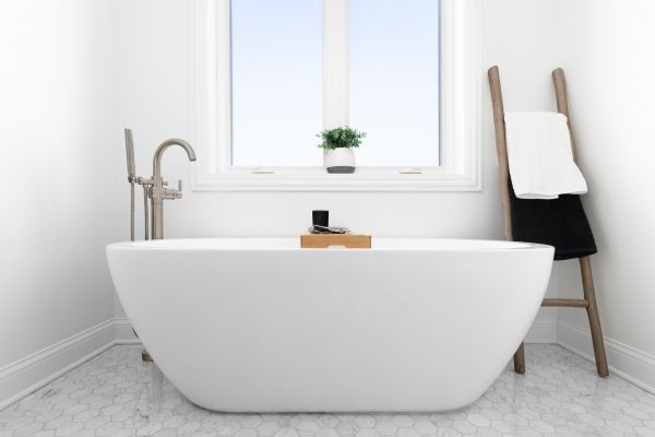 Freestanding Tub Installation in Frankfort